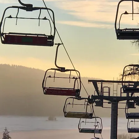 公寓 Hauslipno Na Lipne 伏尔塔瓦河畔利普诺